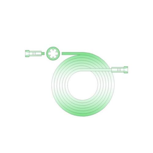 Sauerstoffschlauch - T1118 - Medline International - rechtsseitig / elastisch / transparent