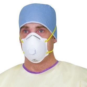 FFP2-Maske - NON24509V - Medline International - Polypropylen / Polyester / mit Exspirationsventil