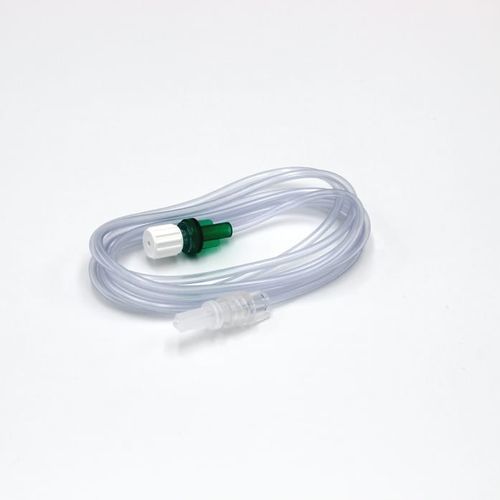 Schlauch zur Injektion von Kontrastmitteln - 318251-100 - MEDTRON - rechtsseitig / transparent