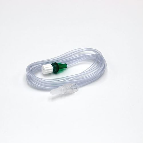 Schlauch zur Injektion von Kontrastmitteln - 318301-100 - MEDTRON - rechtsseitig / transparent