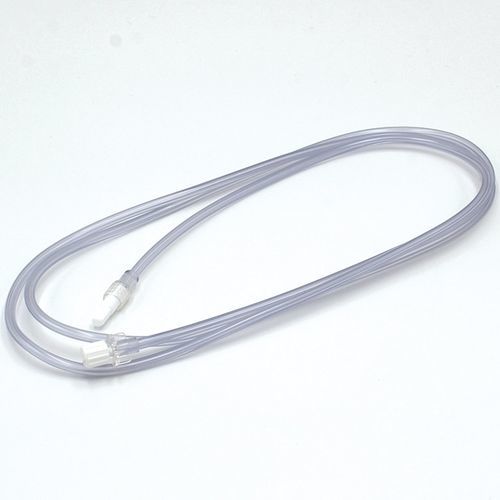 Angiographie-Schlauch - HP 120 - MEDTRON - PVC / rechtsseitig / transparent