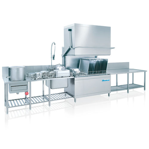Halbautomatische Utensilienspülmaschine - DV 270.2 - MEIKO - Hauben / für professionellen Einsatz