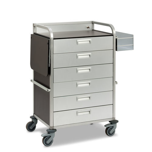 Medizinischer Wagen - Mercura Industries - für Krankenakten / Post / Lager