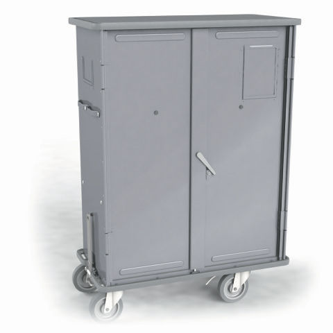 Abstellschrank - Lazio - Mercura Industries - Wäsche / für Krankenhaus / mit Flügeltür