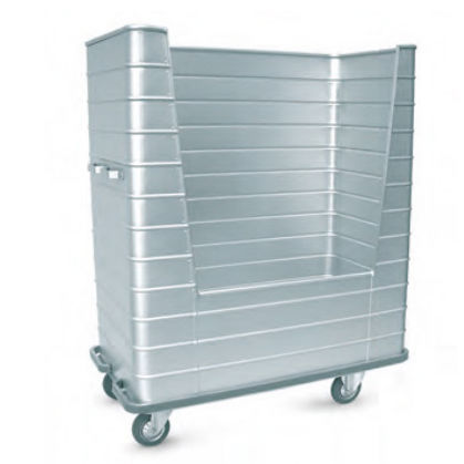 Sackhalterwagen für dreckige Wäsche - Milano 1  - Mercura Industries - für Kliniken / Transport / anodisiertes Aluminium
