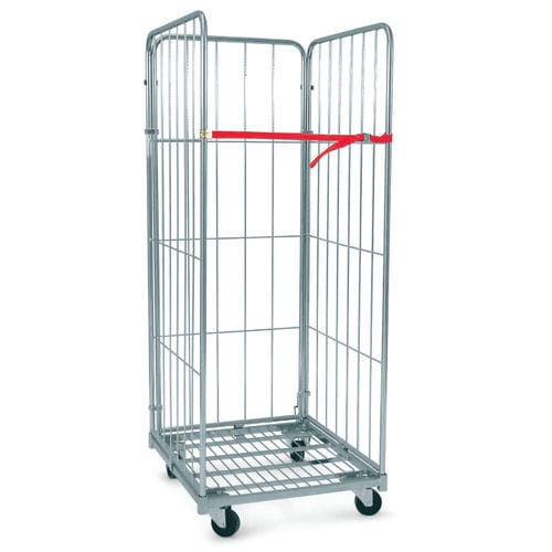 Sackhalterwagen für saubere Wäsche - Roll - Mercura Industries - für Kliniken / Transport / mit Regal