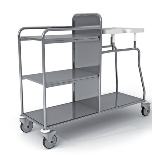 Sackhalterwagen für saubere Wäsche - OLMO - Mercura Industries - für Kliniken / Lager / Wäscherei