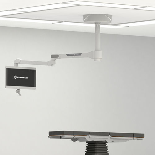 Tragarm für medizinische Zwecke - SOLO - Merivaara - für Chirurgie / deckenmontiert / wandmontiert