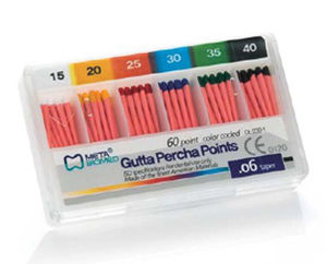 Manueller Gerät zur Wurzelkanalfüllung - Gutta Percha Points - META-BIOMED