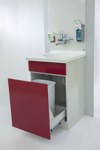 Bodenstehende Handwaschanlage - aeroSTOP® - Metallwarenfabrik Walter H. Becker 