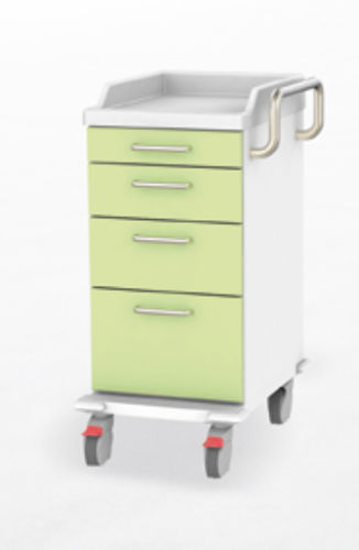 Wagen für Kliniken - SERIE 450 - Metallwarenfabrik Walter H. Becker  - Notfall / Geräte / für Transport