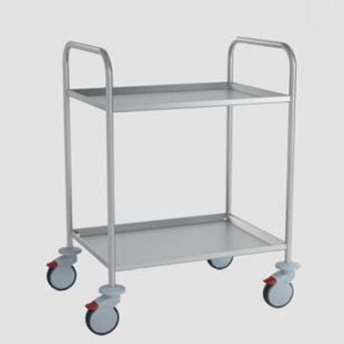 Gerätewagen - TG332 30307 - Metallwarenfabrik Walter H. Becker  - für Transport / mit 2 Regalbrettern / mobil