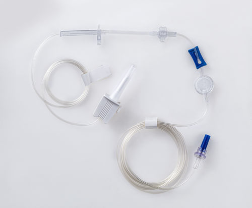 Intravenöses Infusionsset - KM1.EE.099.9 - Micrel Medical Devices - mit Filter zur Vorbeugung von Partikel-Kontaminationen
