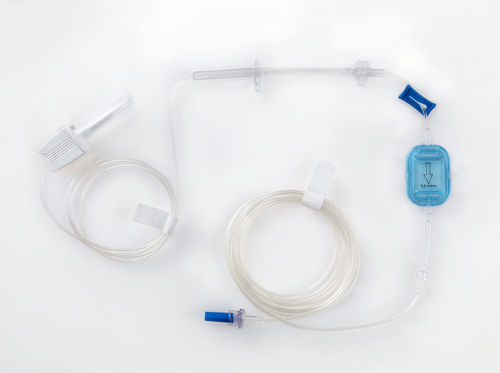 Intravenöses Infusionsset - KE1.EE.192.9 - Micrel Medical Devices - mit Filter zur Vorbeugung von Partikel-Kontaminationen