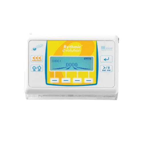 Patientengesteuerte Analgesie Infusionspumpe - Rythmic™ Evolution Yellow - Micrel Medical Devices - für Schmerzmanagement / kontinuierlich / nur Bolus