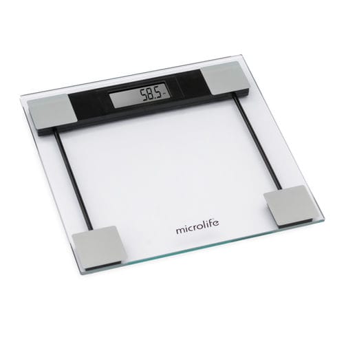 Elektronische Personenwaage - WS 50 - Microlife - ultrakompakt / mit LED-Display / automatisch