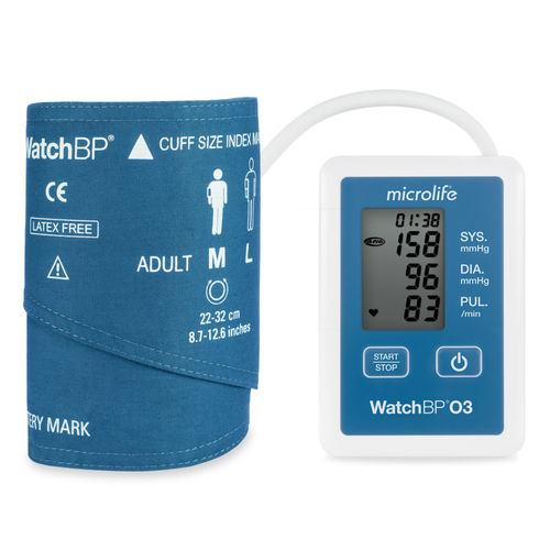 Automatischer Blutdruckmonitor - O3 2G - Microlife - Bluetooth / mit Akku / mit Erwachsenenmanschette