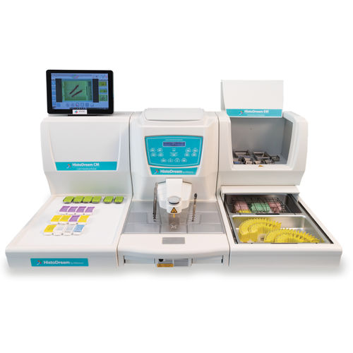 Halbautomatisches Probenvorbereitungsgerät - HistoDream EW - MILESTONE - Labor / für die Histologie / Kühlung