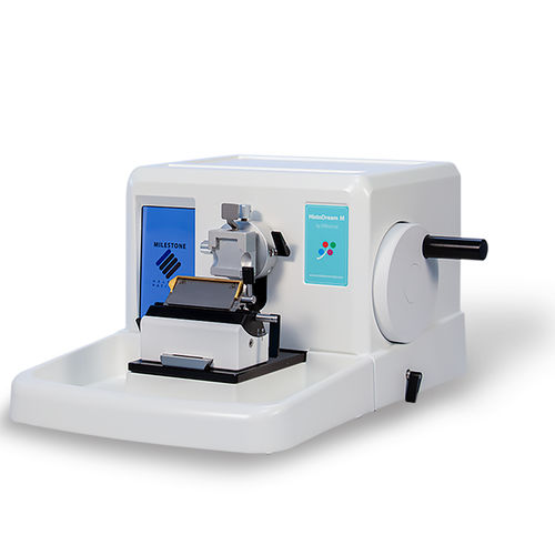 Rotationsmikrotom - HistoDream M - MILESTONE - halbautomatisch / für die Histologie / motorisiert