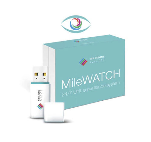 Verwaltungs- und Lokalisierungssystem / Information - MileWATCH - MILESTONE - Rückverfolgbarkeit / Labor / für Krankenhaus