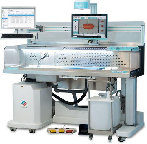 Labor-Arbeitsstation / Makroskopie - eGROSS - MILESTONE - automatisch / für Probenvorbereitung / für Mikroskopie