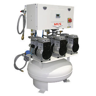 Medizinisches Vakuumsystem - MINIVAC 2/3 - MIL'S - Drehschieber / mobil / trocken