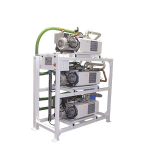 Medizinisches Vakuumsystem - HOSPIVAC®  2 - MIL'S - Drehschieber / geschmiert