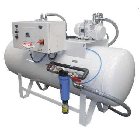 Medizinisches Vakuumsystem - LABOVAC 1/2 - MIL'S - Labor / elektronisch / Flüssigkeitsring