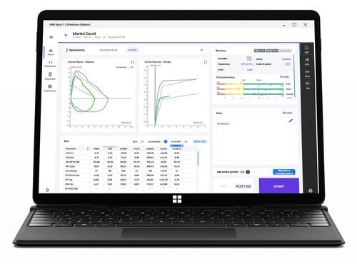 Patientendatensoftware - Spiro - MIR - Medical International Research - Patientendaten / Patientendaten / Patientendaten