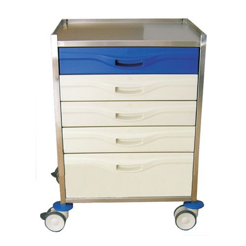Wagen für Kliniken - M1006-P - Mobiclinic - Mehrzweck / Vielzweck / Edelstahl