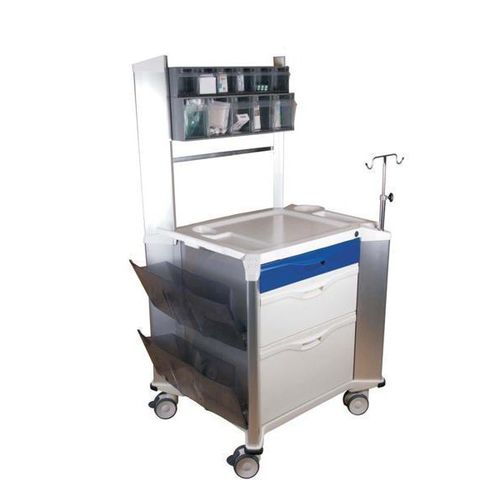 Wagen für Anästhesie - JQ760-2 - Mobiclinic - medizinisch / für Instrumente / Service