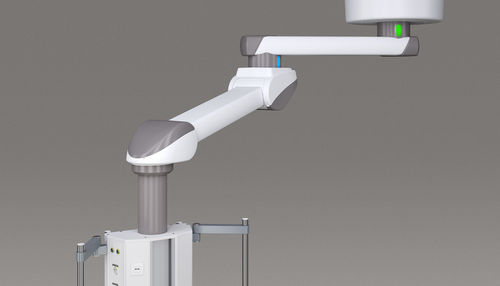 Deckenmontierter Verteilerarm - moduversa HF plus - modul technik - für OP-Saal / mit Gelenk
