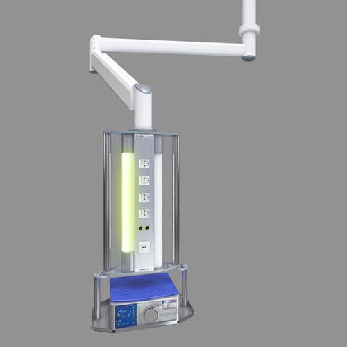 Deckenmontierter Verteilerarm - modufilio - modul technik - für Endoskopie / mit Gelenk