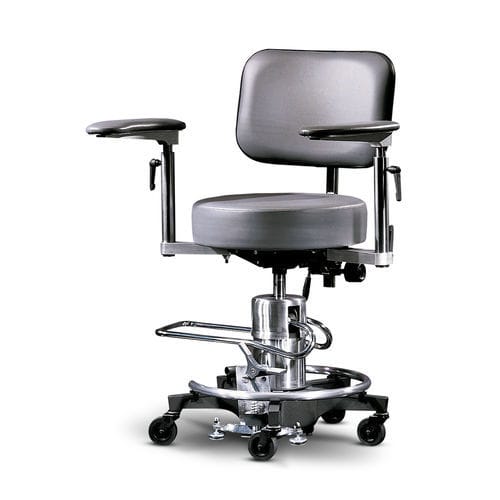 Hocker für Gesundheitseinrichtungen - 540 - Haag-Streit Surgical - höhenverstellbar / kippbar / auf Rollen