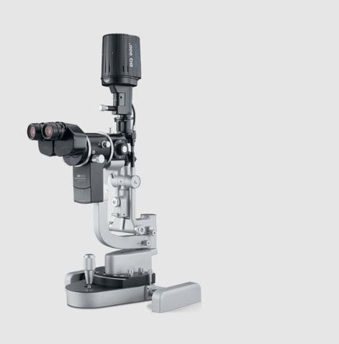 Digitale Spaltlampe - BQ 900 - Haag-Streit Surgical - Tisch
