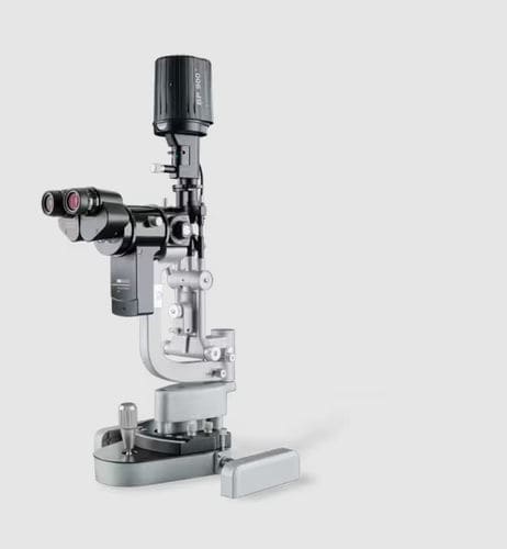 Digitale Spaltlampe - BP 900 - Haag-Streit Surgical - Tisch