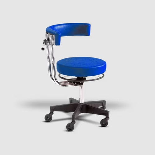 Hocker für Gesundheitseinrichtungen - 534 series - Haag-Streit Surgical - pneumatisch / drehbar / kippbar