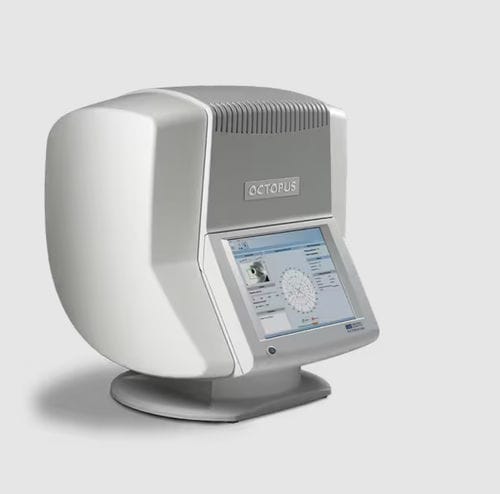 Ophthalmologischer Perimeter - Octopus 600 - Haag-Streit Surgical - statische Perimetrie