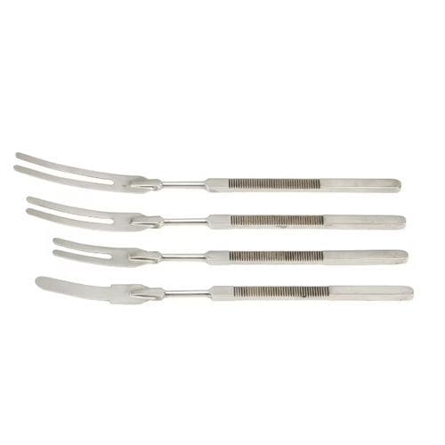 Lidhaken - 0107076 - Haag-Streit Surgical - für Augenchirurgie / Edelstahl