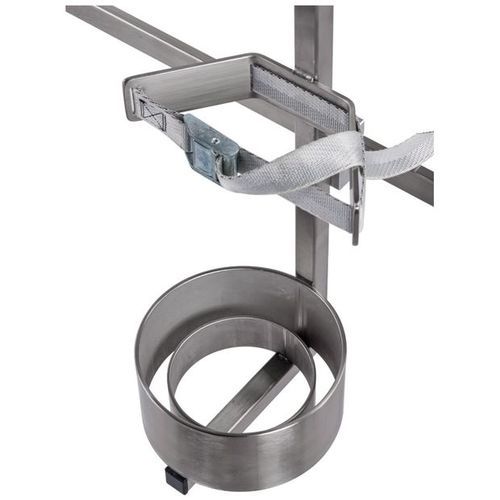 Halterung für Sauerstoffflaschen - ZFH042+5-N - MTH Medical GmbH - modular / Edelstahl