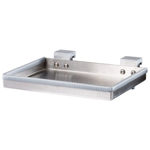 Medizinisches Tablett - 302654-L - MTH Medical GmbH - Edelstahl / schienenmontiert
