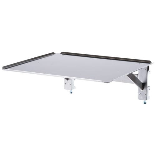 Medizinisches Tablett - 32000735MZ - MTH Medical GmbH - für Wagen / Edelstahl / schienenmontiert