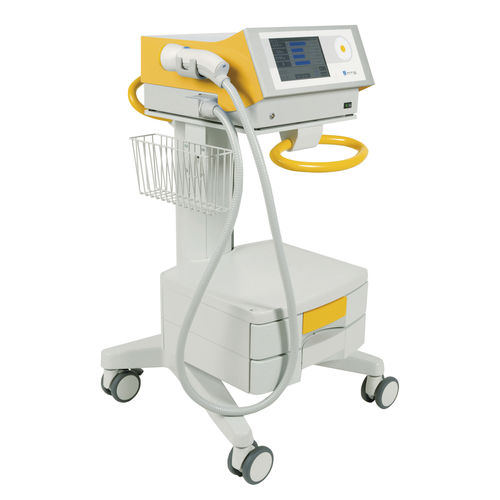 Extrakorporales Stoßwellentherapiegerät / für orthopädische Behandlungen - dermagold100® - MTS Medical - auf Wagen