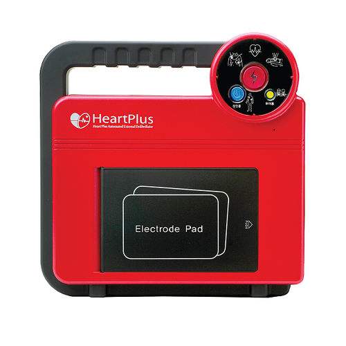 Automatischer externer Defibrillator - HeartPlus™ NT-180 - NANOOMTECH  - für öffentliche Bereiche / zweiphasig / USB