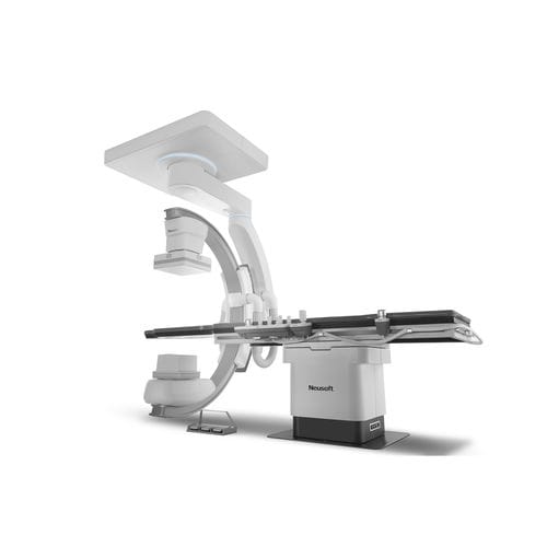 Digitales Fluoroskopie-System - NeuAngio 30C - Neusoft Medical Systems  - für Angiographie / mit C-Bogen