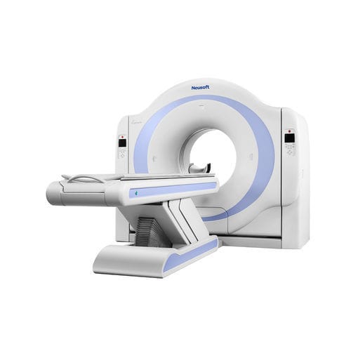 CT-Scanner / für Ganzkörpertomographie - NeuViz 16 Essence - Neusoft Medical Systems  - 128 Querschnitte / Wide-Bore
