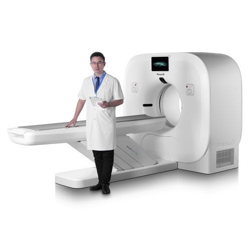 CT-Scanner / für Ganzkörpertomographie - NeuViz ACE 32e - Neusoft Medical Systems  - für kardiovaskuläre Tomographie / 32 Querschnitte