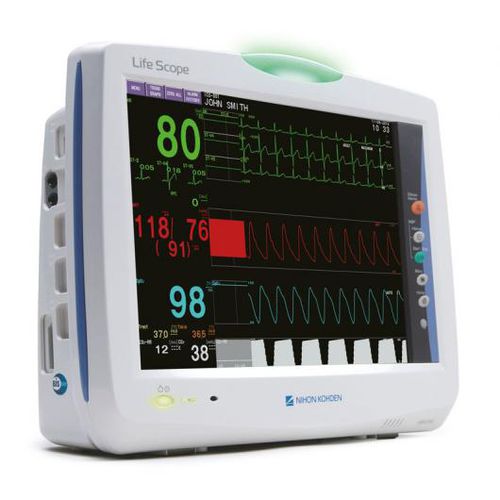 Modularer Multiparameter-Monitor - Life Scope VS  - Nihon Kohden Europe - Tischgerät / Nacht / EKG