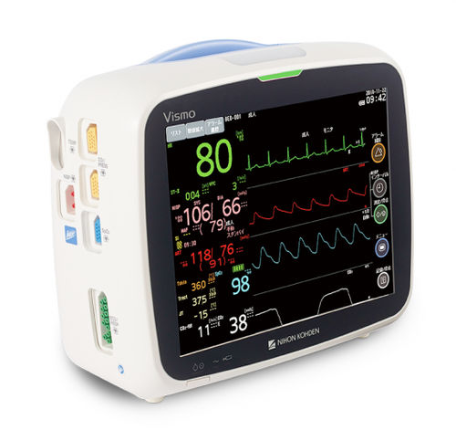 Tragbarer Multiparameter-Monitor - Vismo - Nihon Kohden Europe - kompakt / Nacht / EKG