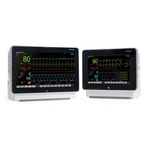 Tragbarer Patientenmonitor - Life Scope G5 - Nihon Kohden Europe - Tischgerät / Nacht / EKG
